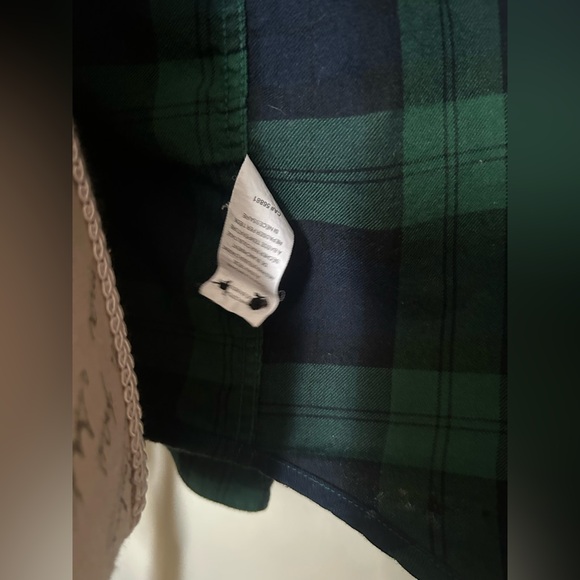 O’Neill Green and Blue Plaid Shirt - Picture 12 of 16